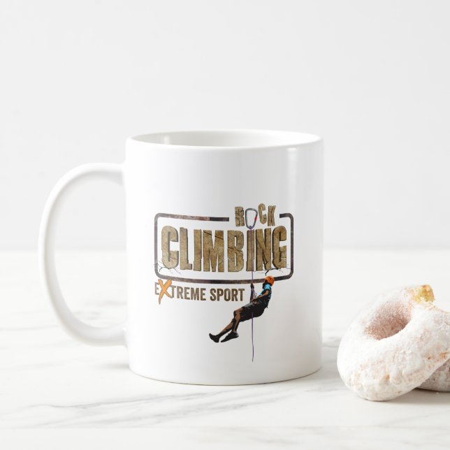 Escalade rock | Mug classique #11 (Avec donut)