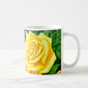 Escalade Yellow Roses Café Mug