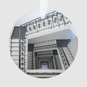 Escalier de carré blanc