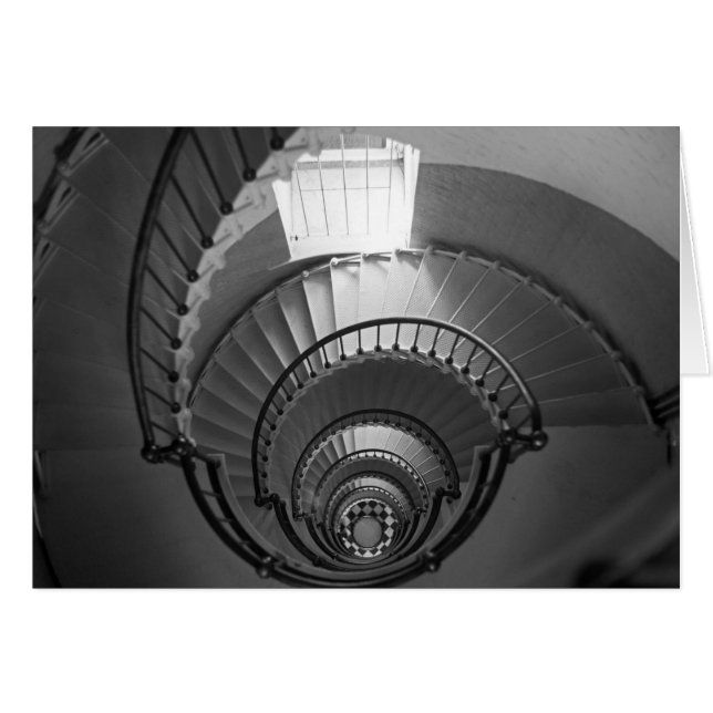 Escalier en spirale de phare de B&W (Devant horizontal)