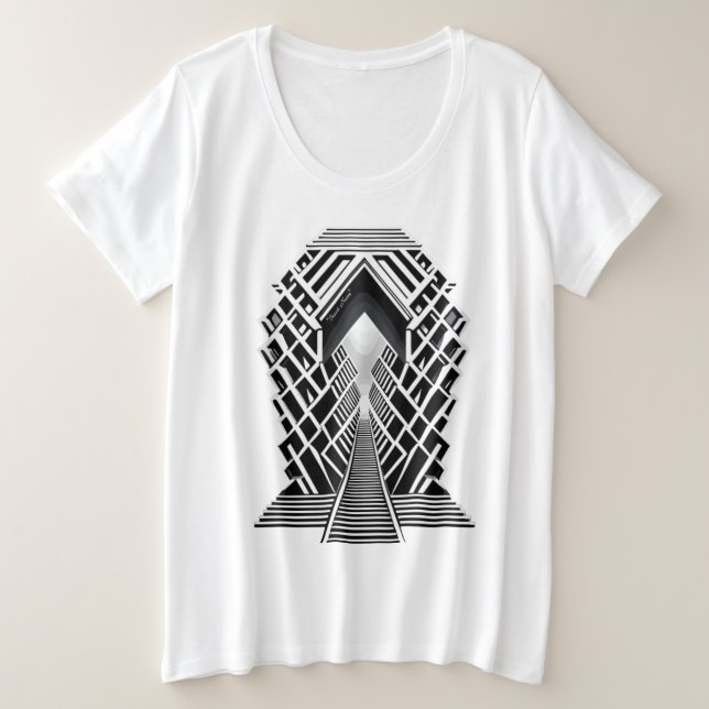 Escalier monochromatique : Obélisque des contraste (Design devant)