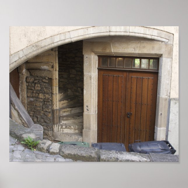 Escaliers cachés Luxembourg City Poster (Devant)