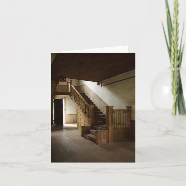 Escaliers Carte pour notes (Devant)