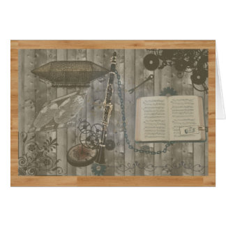 Escapade de Steampunk de clarinette