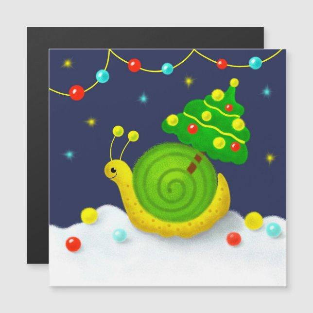 Escargot de Noël (Devant / Derrière)