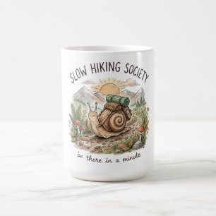 Escargot Lent “Arrivez dans une Minute” Mug de Caf
