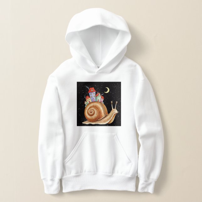 Escargot portant une ville (Poser)