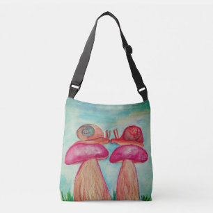 Escargot Romance Personnalisé sur tout le sac d'im