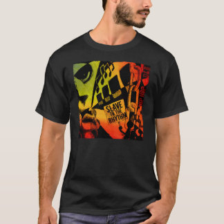 Esclave au T-shirt de base foncé de rythme