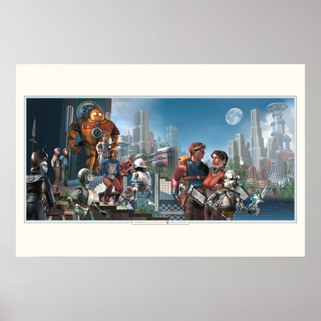 Esclaves du tableau de bord de Doom (30x20") (Devant)