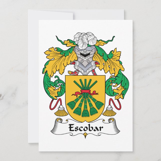 Escobar Family Crest (Devant)