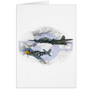 Escorte de vol du mustang P-51
