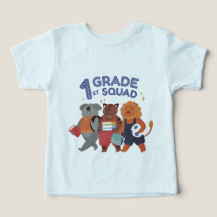 Escouade de 1re année Cute Animal Design
