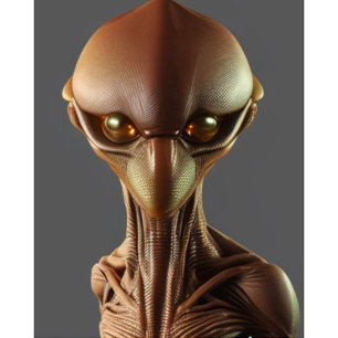 Espace Alien Futuriste Belle couleur T-shirt