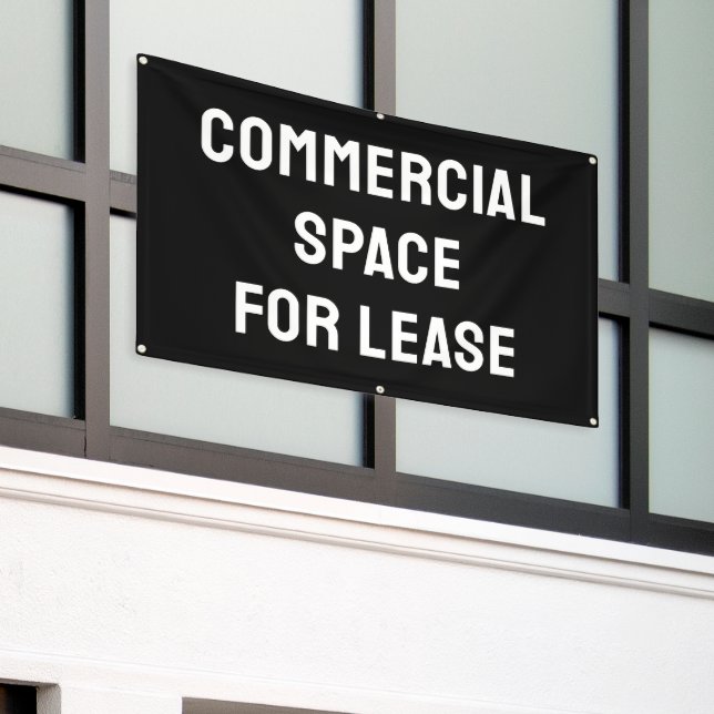 Espace commercial pour bannière de location (Bâtiment extérieur)