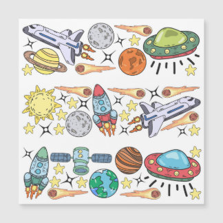 Espace extra-atmosphérique : Doodles Vintages tiré