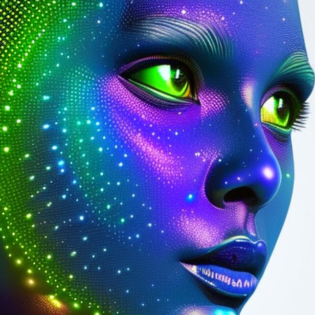 Espace Futuriste Belle couleur T-shirt (Créateur téléchargé)