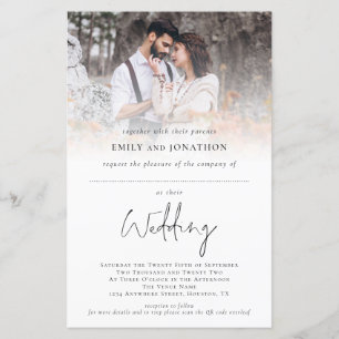 Espace photo budgétaire pour le Mariage QR Nom de