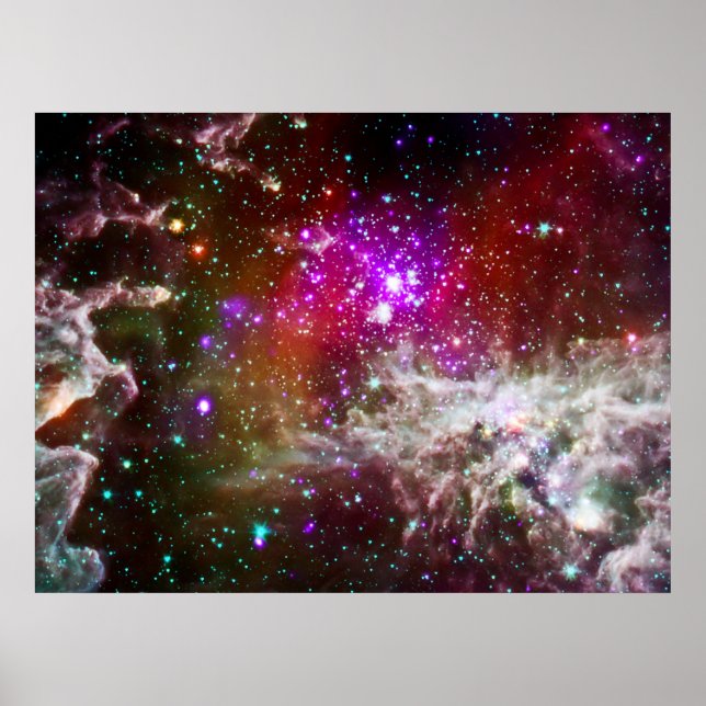 Espace - Poster Pacman Nebula (Devant)