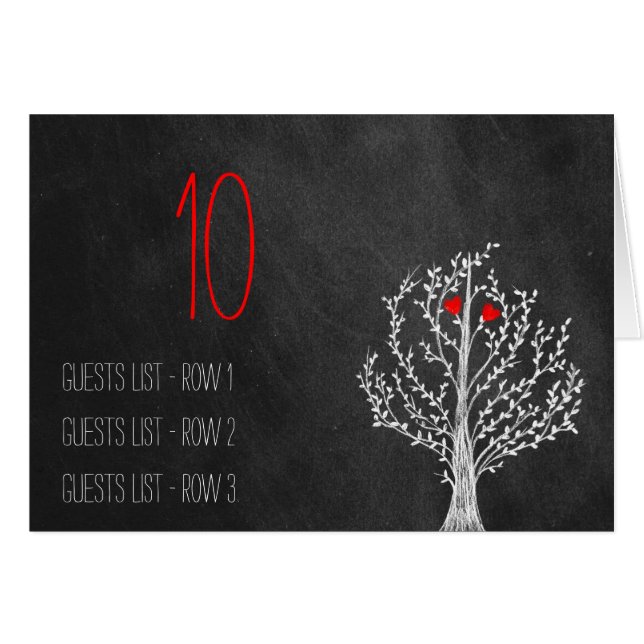 Espace réservé du Mariage de table de tableau de b (Devant Horizontal)