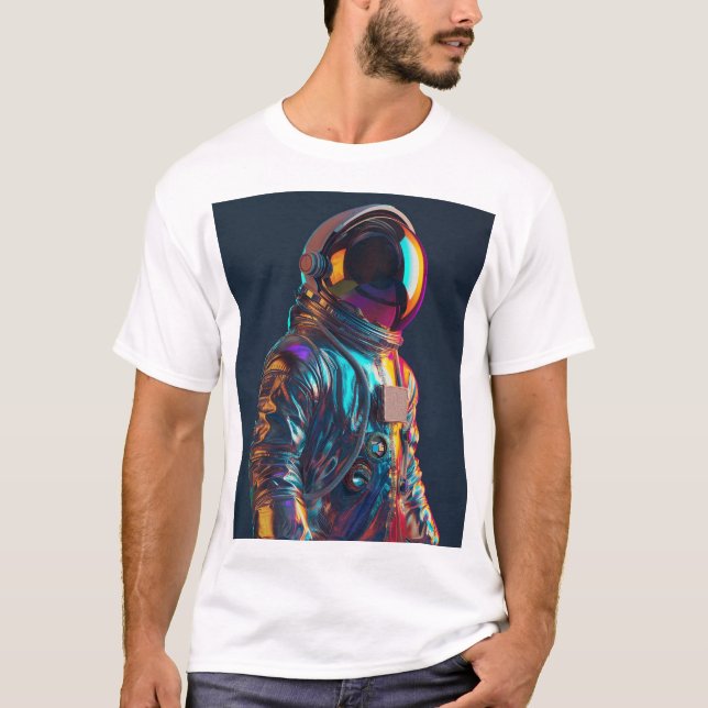 Espace T-shirt de base pour hommes (Devant)