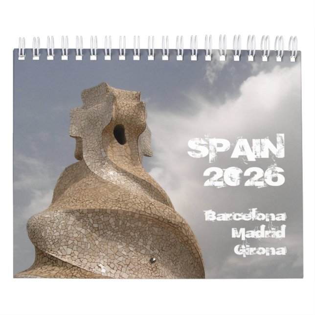 Espagne Barcelone Madrid Girona 2026 calendrier (Protection)