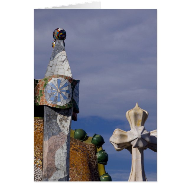 Espagne, Catalogne, Barcelone. Casa Batllo (1906). (Devant)