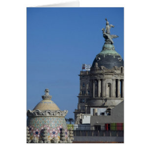 Espagne, Catalogne, Barcelone. Toit de Barcelone 2