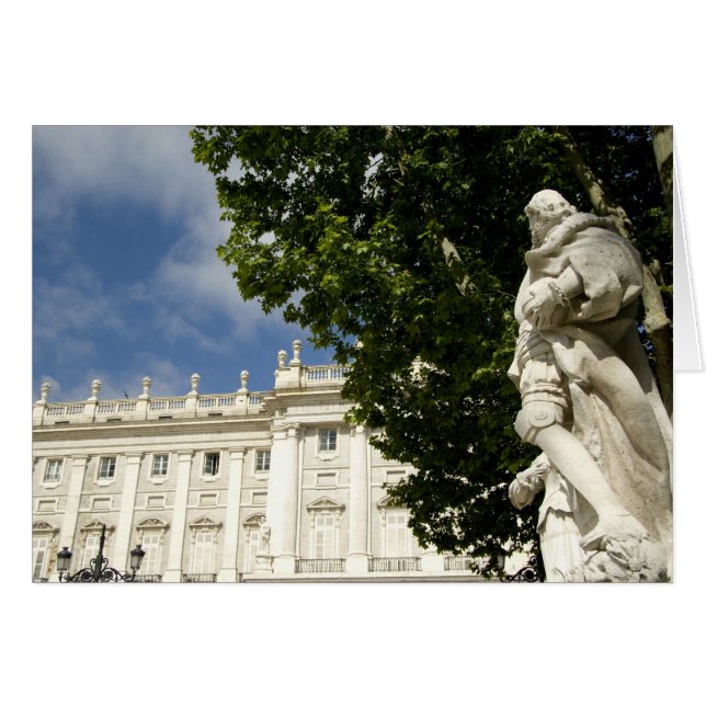 Espagne, Madrid. Palais Royal. (Devant horizontal)