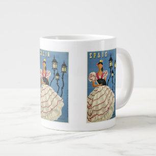 ESPAGNE Vintage voyage mugs