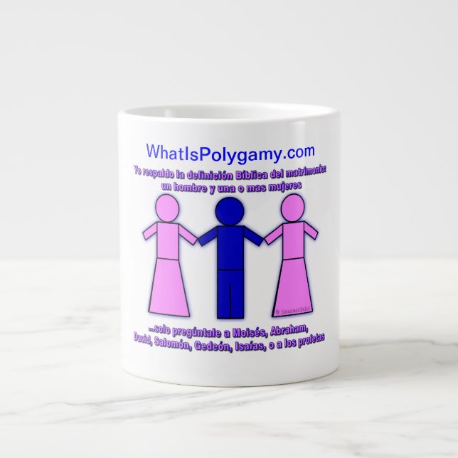 Espagnol de tasse de polygamie de prophètes (Devant)