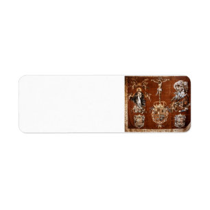 Espagnol Lepanto Banner Retour Étiquette
