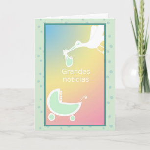 Espagnol nous attendons la carte