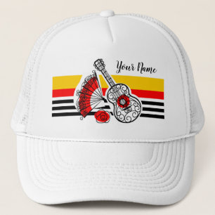 Espagnol Souvenirs Classic Stripe Nom casquette