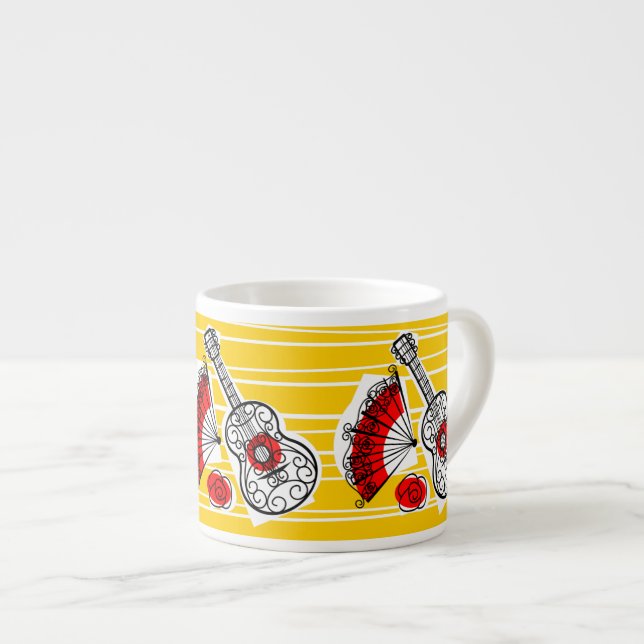 Espagnol Souvenirs Trio mug espresso (Devant droit)