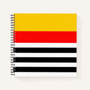 Espagnol Stripe Classic carnet carré