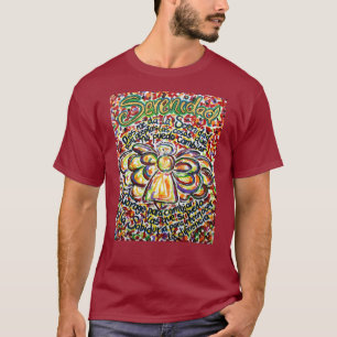 Español Serenity Prière Angel Art T-shirt Vêtement