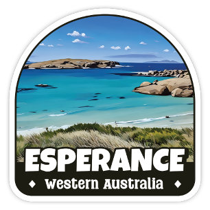 Esperance, Autocollant de l'Australie occidentale