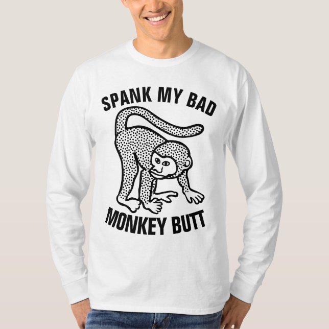 ESPÈRE MON MAUVAIS SINGE MAIS T-shirts (Devant)