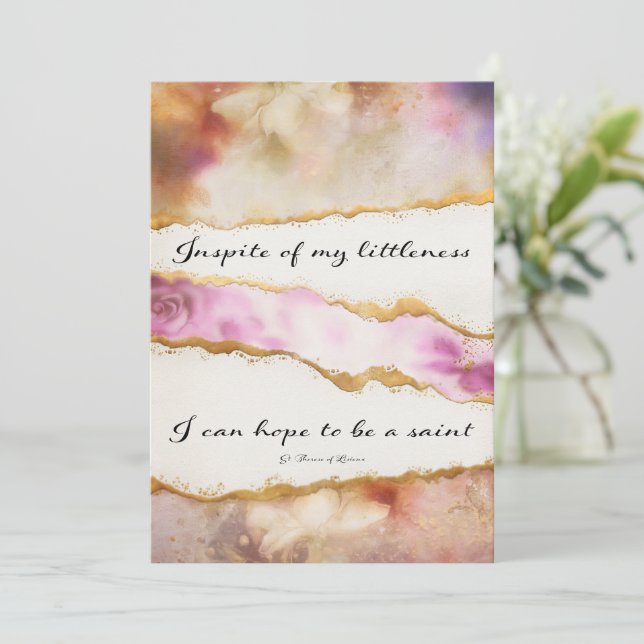 Espérons Être Un Saint (Debout devant)