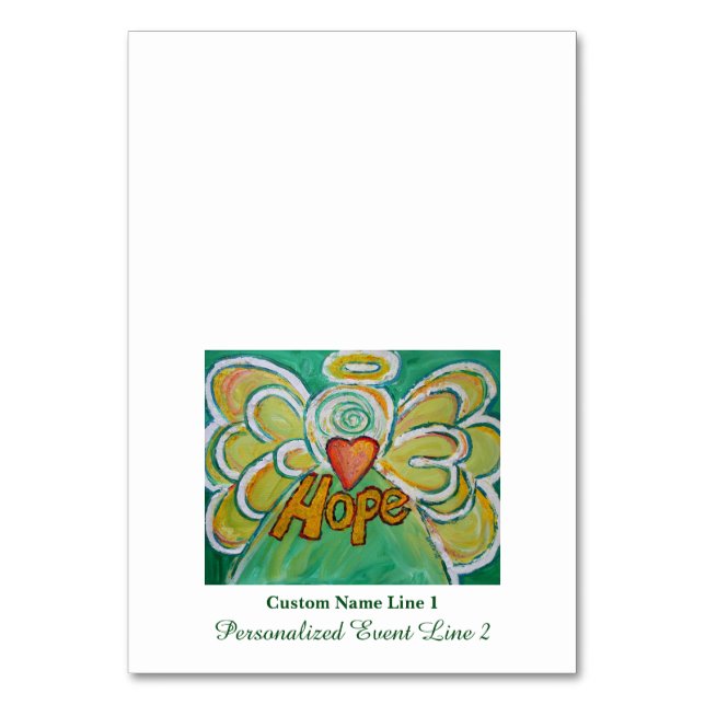 Espérons Inspiration Word Angel Table Cartes de te (Par défaut)