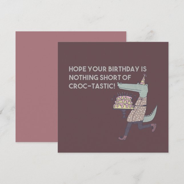 Espérons que votre anniversaire n'est rien d'autre (Devant / Derrière)