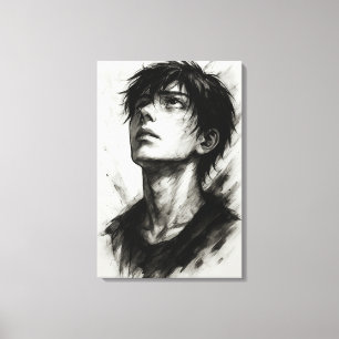Espoir au-delà des ombres toile Imprimer