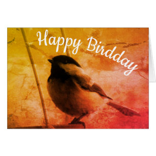 Espoir heureux de Birdday ses Chickadees