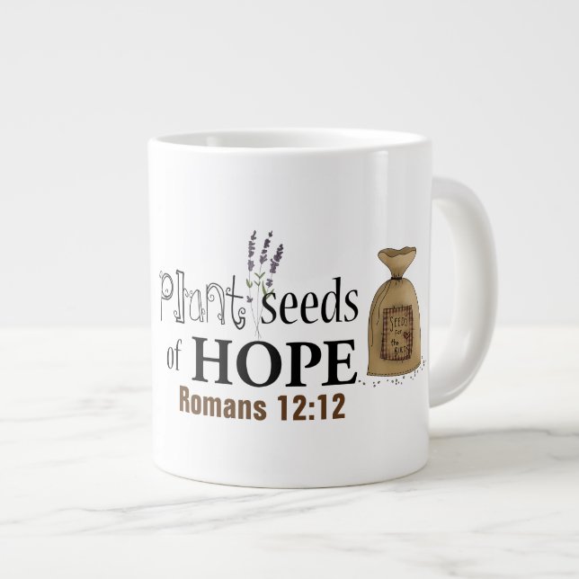 Espoir - Mug géant (Devant droit)
