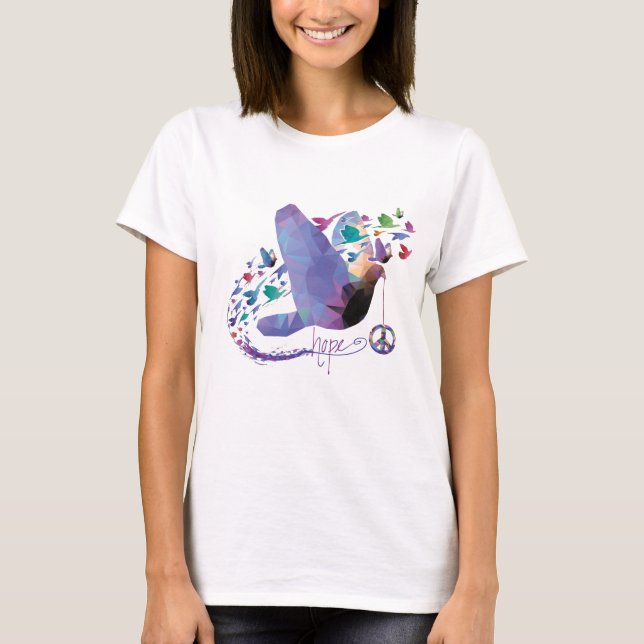 Espoir pour la paix - T-shirt (Devant)