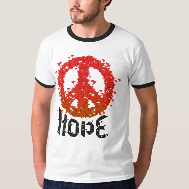 Espoir pour la paix - T-shirt (Devant)
