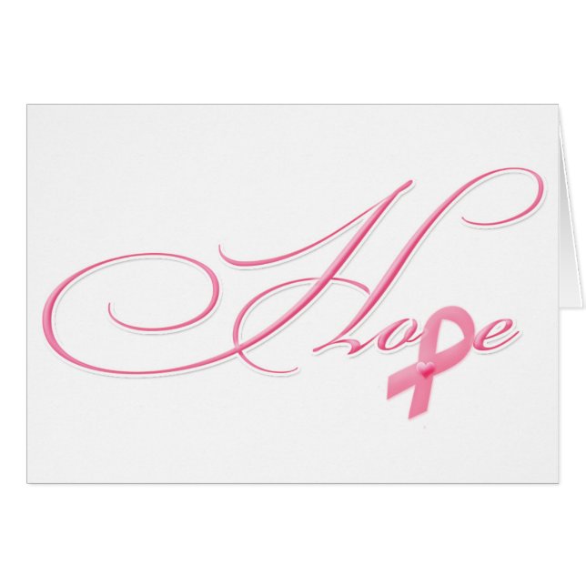 Espoir - Ruban rose (Devant horizontal)