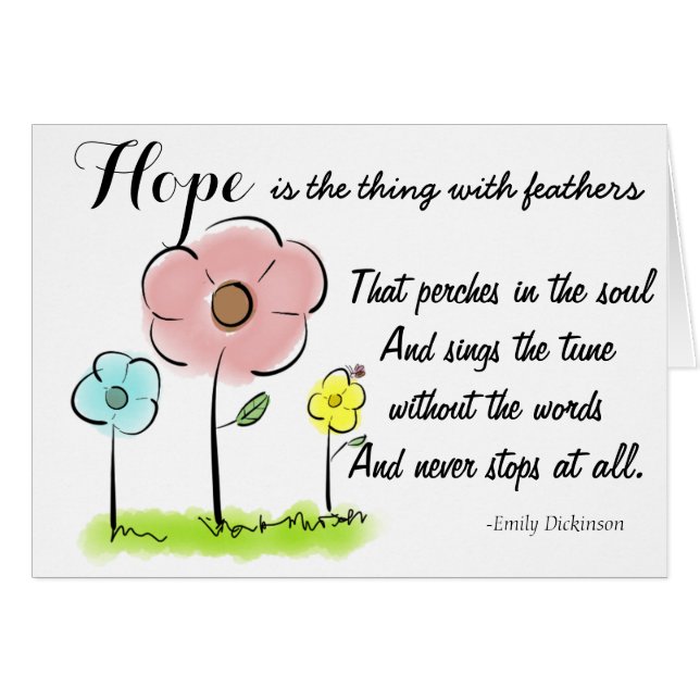 Espoir : Tout sera tout exact (Devant horizontal)