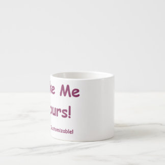 Espresso 6oz Mug me personnalise ! ~ Faites-Moi Le